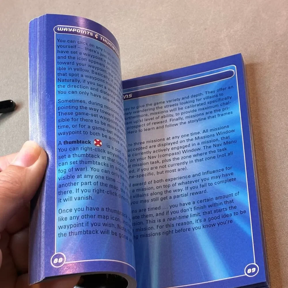 City of Heroes PC Game Manual Original NCSoft Cryptic Studios MMO Guide